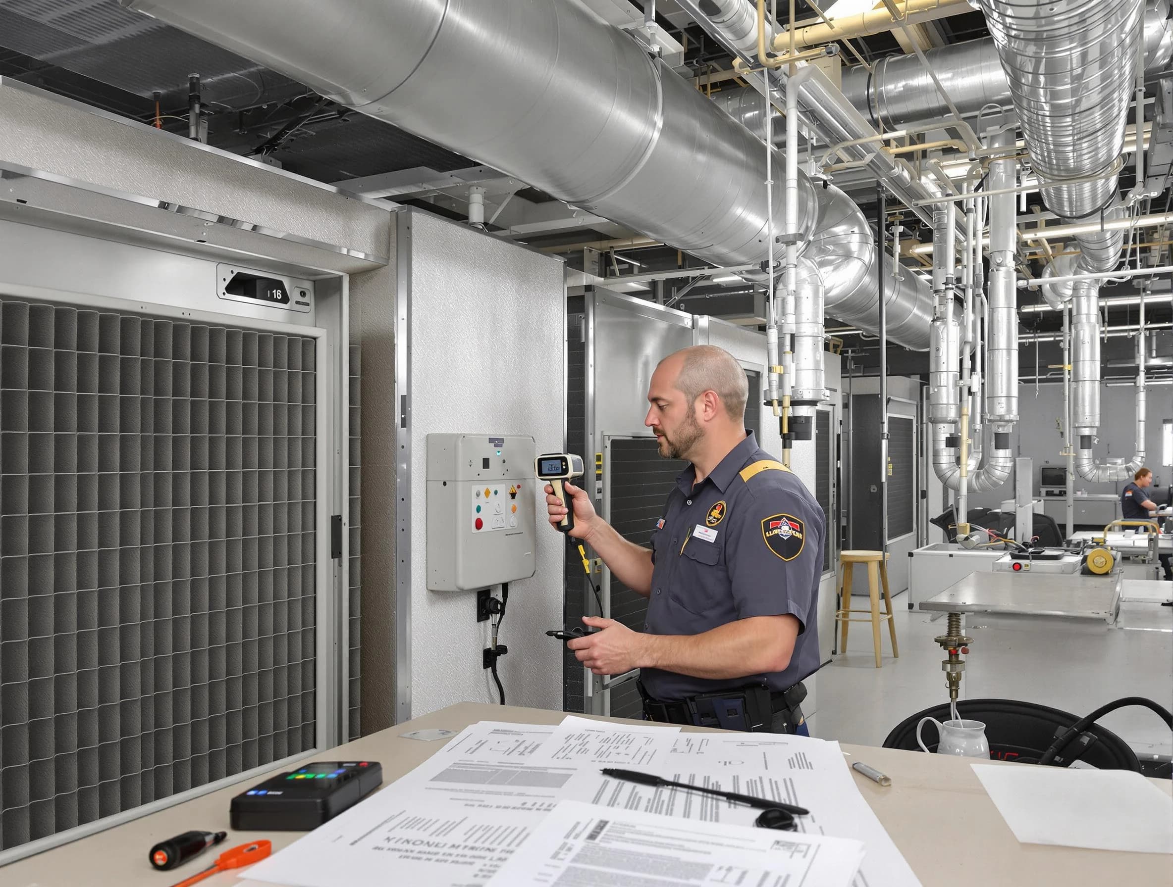 Professional filter system inspection by Snyderville Air Duct Cleaning in Snyderville