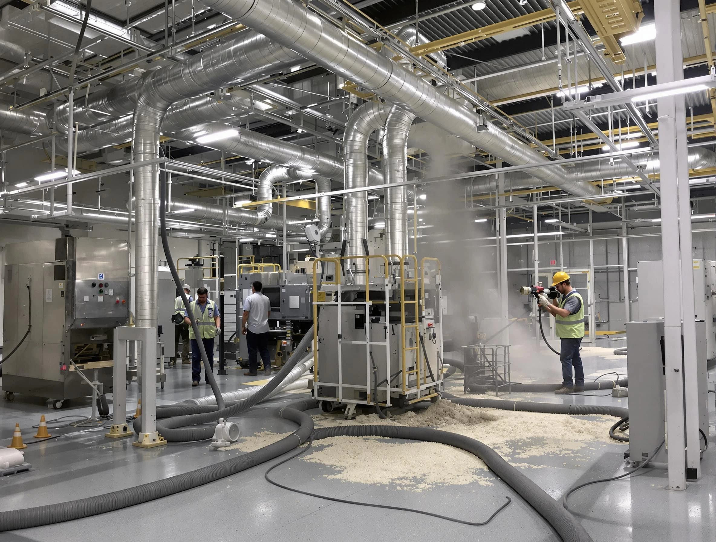 Heavy-duty industrial duct cleaning by Snyderville Air Duct Cleaning in Snyderville