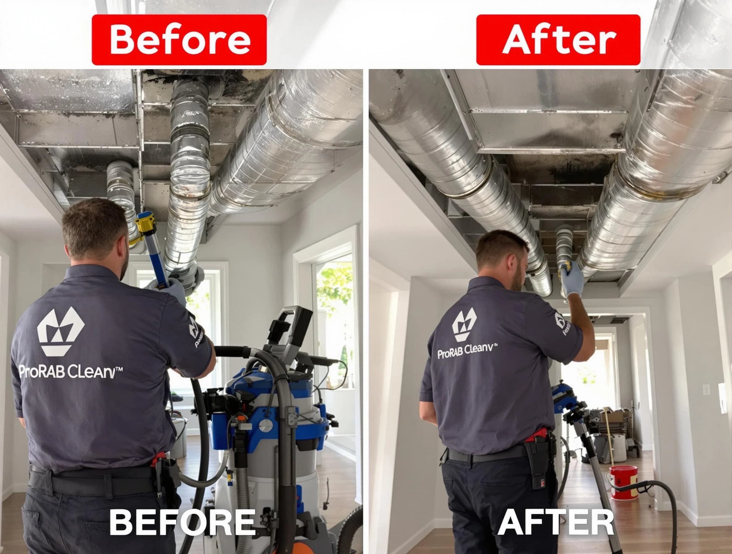 Snyderville Air Duct Cleaning expert performing thorough residential duct cleaning in a Snyderville home