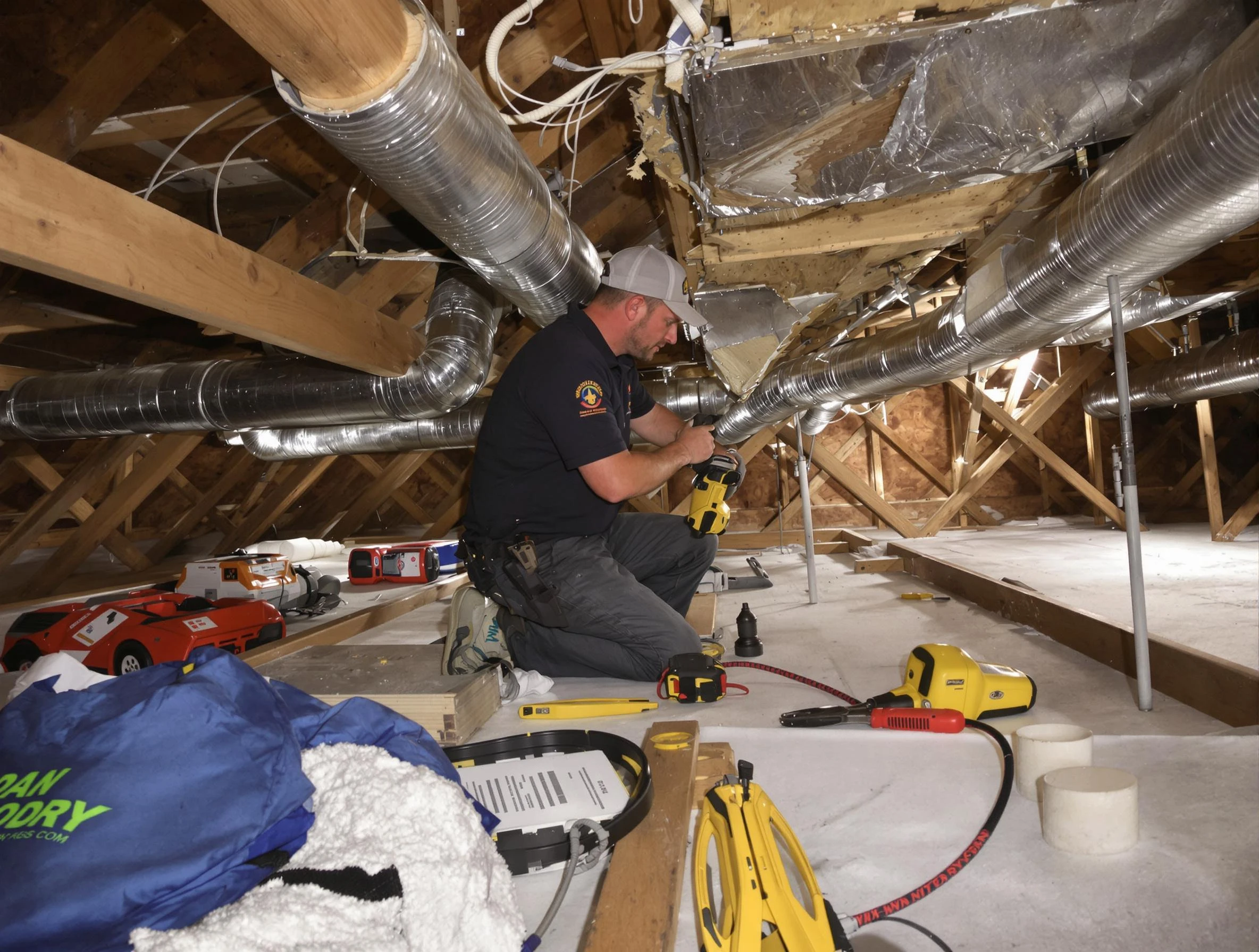 Professional air duct repair by Snyderville Air Duct Cleaning in Snyderville
