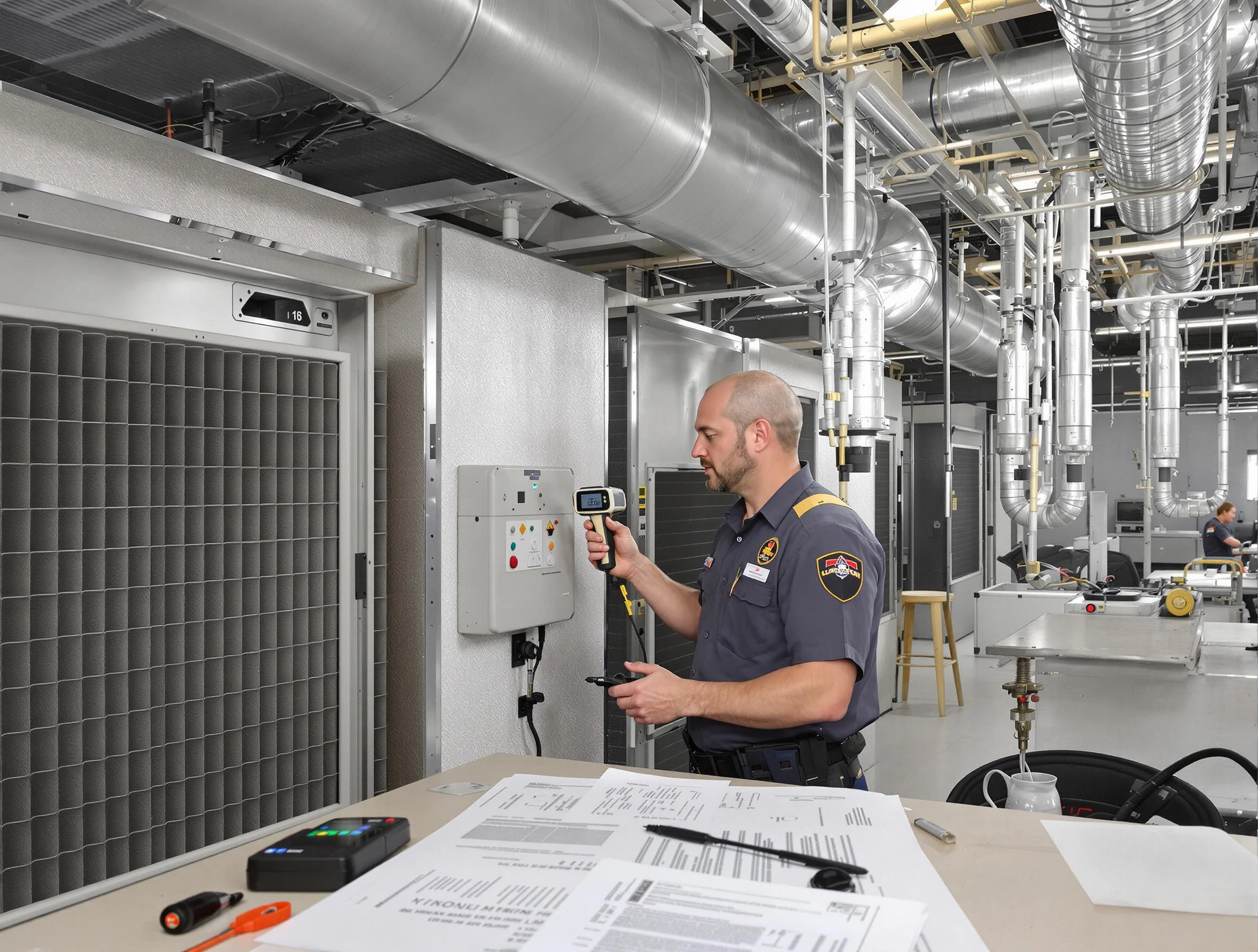 Professional filter system inspection by Snyderville Air Duct Cleaning in Snyderville